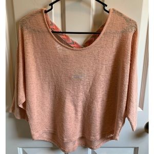 Francesca’s Top with Criss Cross Straps on Back